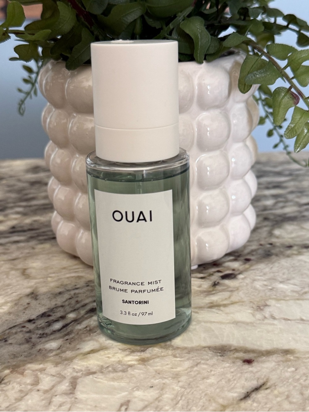 OUAI Santorini Fragrance Mist 3.3 oz 97 mL Hair & Body Spray